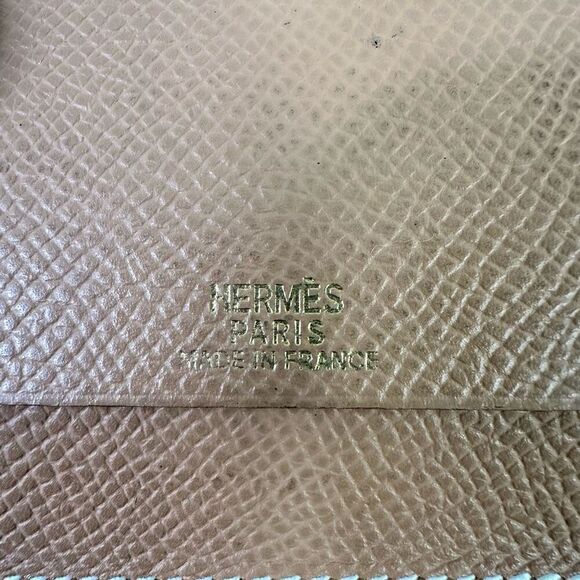 Hermes Tan Leather Notebook Agenda Cover Holder - Picture 13 of 16